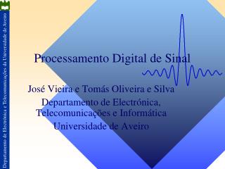 Processamento Digital de Sinal