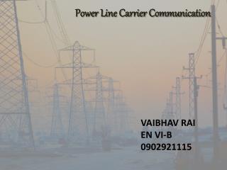 Power Line Carrier Communication