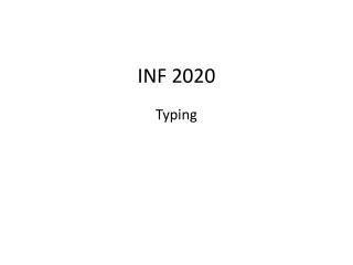 INF 2020