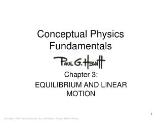 Conceptual Physics Fundamentals