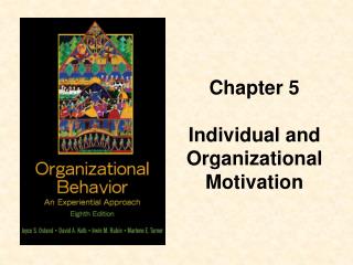 Chapter 5 Individual and Organizational Motivation