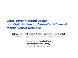 Cross-Layer Protocol Design and Optimization for Delay/Fault-Tolerant Mobile Sensor Networks