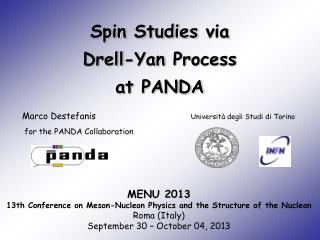 Spin Studies via Drell-Yan Process at PANDA