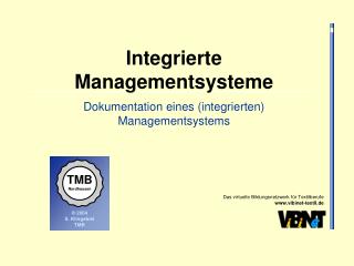 Integrierte Managementsysteme