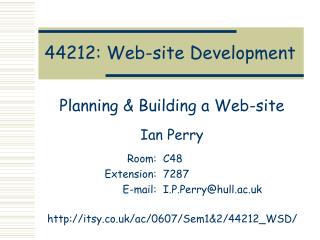 44212: Web-site Development