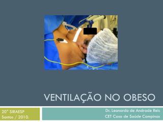 Ventilação no Obeso