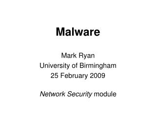 Malware