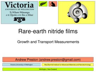 Rare-earth nitride films