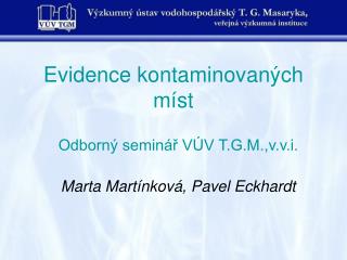 Evidence kontaminovaných míst
