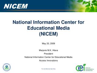 National Information Center for Educational Media (NICEM)