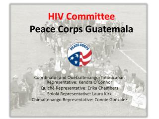 HIV Committee Peace Corps Guatemala