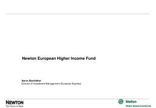 Newton European Higher Income Fund