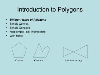 Introduction to Polygons