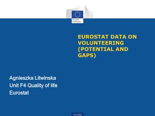 Eurostat data on volunteering (potential and gaps)