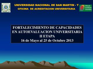 UNIVERSIDAD NACIONAL DE SAN MARTIN - T