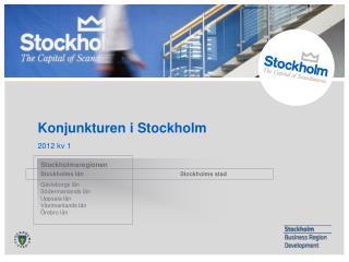 Konjunkturen i Stockholm