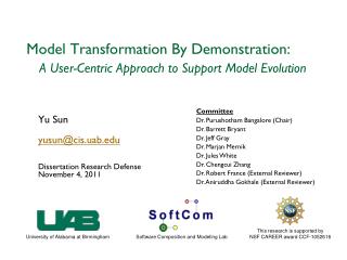 Model Transformation By Demonstration: A User-Centric Approach to Support Model Evolution
