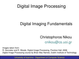 Digital Imaging Fundamentals