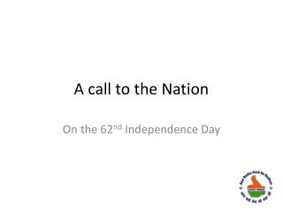 A call to the Nation