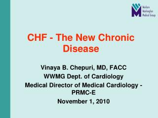 CHF - The New Chronic Disease