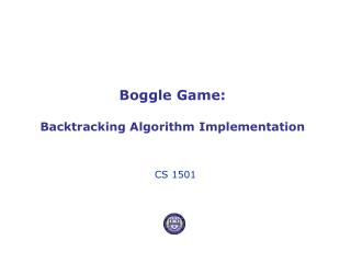 Boggle Game: Backtracking Algorithm Implementation