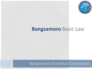 Bangsamoro Basic Law