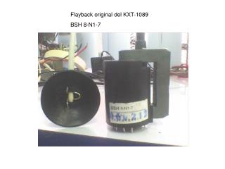 Flayback original del KXT-1089 BSH 8-N1-7