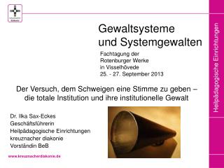 Gewaltsysteme und Systemgewalten