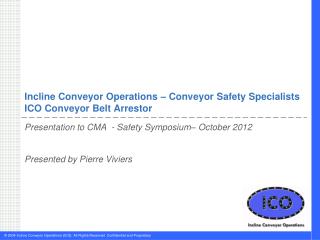 Incline Conveyor Operations – Conveyor Safety Specialists ICO Conveyor Belt Arrestor