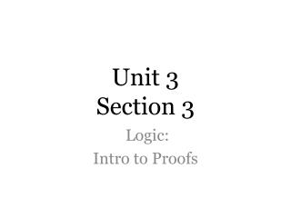 Unit 3 Section 3