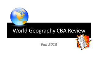 World Geography CBA Review