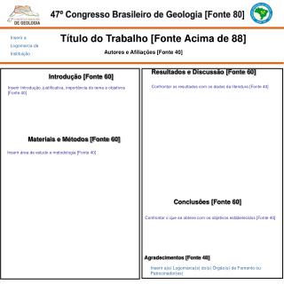 47º Congresso Brasileiro de Geologia [Fonte 80]