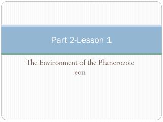 Part 2-Lesson 1