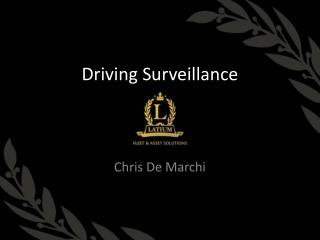 Driving Surveillance