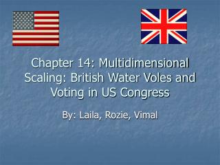 Chapter 14: Multidimensional Scaling: British Water Voles and Voting in US Congress