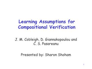 Learning Assumptions for Compositional Verification