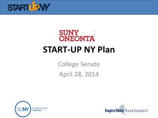 START-UP NY Plan