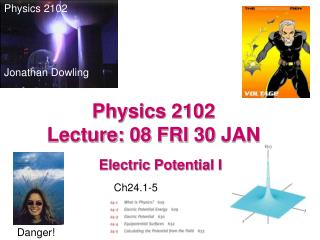Physics 2102 Lecture: 08 FRI 30 JAN