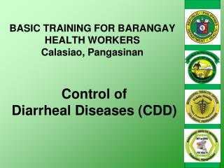 Control of Diarrheal Diseases (CDD)
