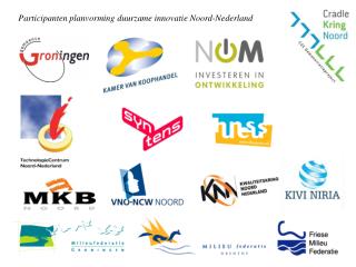 Participanten planvorming duurzame innovatie Noord-Nederland