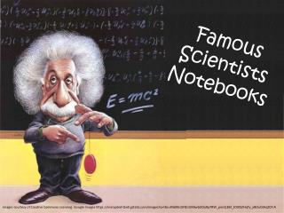 Famous Scientists Notebooks