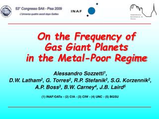 On the Frequency of Gas Giant Planets in the Metal-Poor Regime
