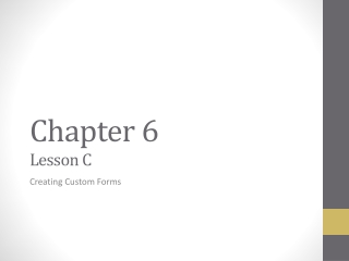 Chapter 6 Lesson C