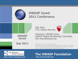 OWASP Israel 2011 Conference
