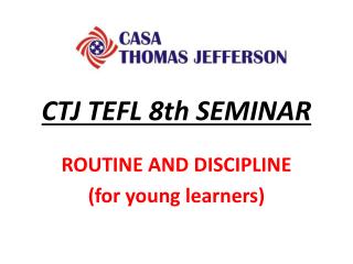 CTJ TEFL 8th SEMINAR