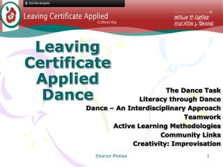 Leaving Certificate Applied Dance