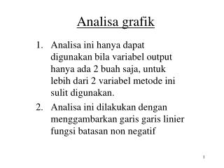 Analisa grafik