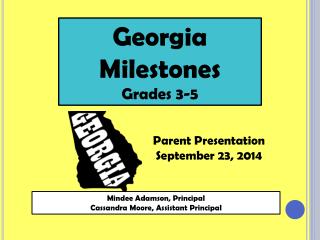 Georgia Milestones Grades 3-5