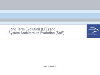 Long Term Evolution (LTE) and System Architecture Evolution (SAE)
