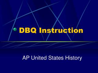 DBQ Instruction